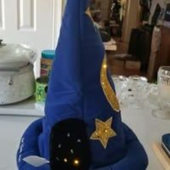 Disney Fantasia 100 years of magic hat gold stars Rare - Picture 7 of 12